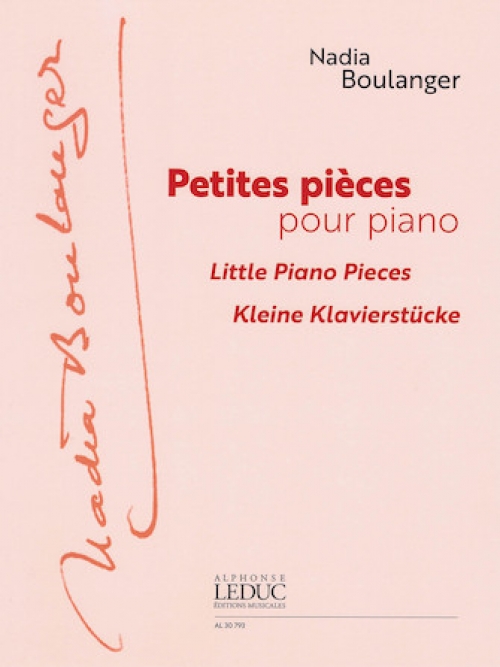 小品 ナディア ブーランジェ ピアノ Petites Pieces 吹奏楽の楽譜販売はミュージックエイト