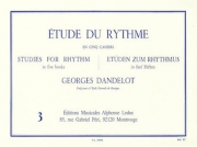 リズムの練習 - Vol.3（ジョルジュ・ダンドロー）【Etude Du Rythme – Volume 3】