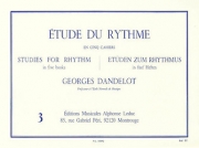 リズムの練習 - Vol.3（ジョルジュ・ダンドロー）【Etude Du Rythme – Volume 3】