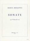 ソナタ・Op.59（マルセル・ミアロヴィチ） (チェロ）【Sonate Op.59】