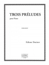 3つのプレリュード（エディソン・デニソフ）（ピアノ）【3 Preludes】