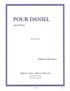 ダニエルのために（エディソン・デニソフ）（ピアノ）【Pour Daniel】