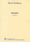 ソナタ（アンリ・デュティユー）（ピアノ）【Sonate】