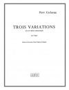 3つの変奏曲 (ピエール・コシュロー)（オルガン）【3 Variations】