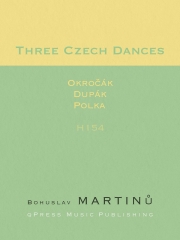 3つのチェコ舞曲（ボフスラフ・マルティヌー）（ピアノ二重奏）【3 Czech Dances】