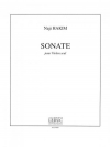 無伴奏ヴァイオリン・ソナタ（ナジ・ハキム） (ヴァイオリン）【Sonate Pour Violon Seul】