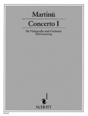 協奏曲・No.1（ボフスラフ・マルティヌー） (チェロ+ピアノ）【Concerto No. 1】
