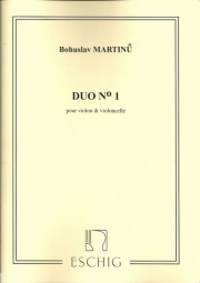 デュオ・No.1（ボフスラフ・マルティヌー）（弦楽二重奏）【Duo No. 1】