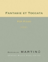 ファンタジーとトッカータ (ボフスラフ・マルティヌー)（ピアノ）【Fantaisie Et Toccata】