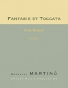 ファンタジーとトッカータ (ボフスラフ・マルティヌー)（ピアノ）【Fantaisie Et Toccata】