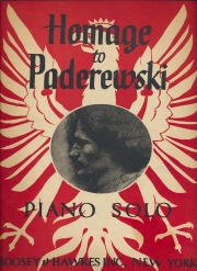 パデレフスキを讃えて (ボフスラフ・マルティヌー)（ピアノ）【Homage To Paderewski】