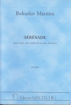 セレナーデ（ボフスラフ・マルティヌー）（スコアのみ） (ミックス五重奏）【Serenade】