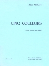 5色（アラン・アボット）（ハープ）【5 Couleurs】