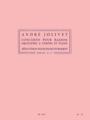 バスーンのための協奏曲（アンドレ・ジョリヴェ） (バスーン+ピアノ）【Concerto for Bassoon】