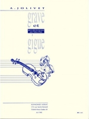 グラーヴェとジーグ（アンドレ・ジョリヴェ） (ヴァイオリン+ピアノ）【Grave Et Gigue】