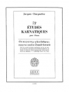 72のカルナティック旋法による練習曲・Vol.2 (ジャック・シャルパンティエ)（ピアノ）【72 Études Karnatiques Cycle 2】