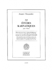 72のカルナティック旋法による練習曲・Vol.3 (ジャック・シャルパンティエ)（ピアノ）【72 Études Karnatiques Cycle 3】