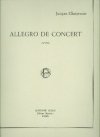 演奏会用アレグロ (ジャック・シャルパンティエ)（ピアノ）【Allegro De Concert】