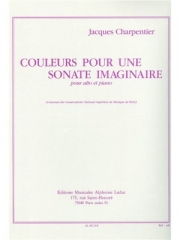 Couleurs Pour Une Sonate Imagina（ジャック・シャルパンティエ） (ヴィオラ+ピアノ）