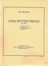 5つの短い小品 (イヴァーン・パタチッチ)（ピアノ）【5 Petites Pieces】