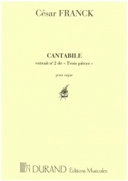 カンタービレ (セザール・フランク)（オルガン）【Cantabile】