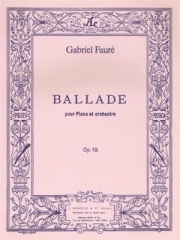 バラード・Op.19 (ガブリエル・フォーレ)（ピアノ二重奏）【Ballade Op.19】
