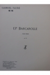 舟歌・No.13 (ガブリエル・フォーレ)（ピアノ）【Barcarolle No. 13】