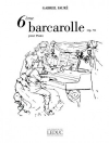 舟歌・No.6・変ホ長調・Op.70 (ガブリエル・フォーレ)（ピアノ）【Barcarolle No.6, Op.70 In E Flat Major】