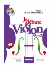 ヴィオラ入門・Vol.2（Valérie Bime-Apparailly） (ヴィオラ）【Je Debute Le Violon Vol. 2】