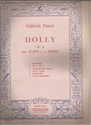 ドリーの庭 (ガブリエル・フォーレ)（ピアノ二重奏）【Le Jardin de Dolly Op.56, No.3】