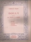 ドリーの庭 (ガブリエル・フォーレ)（ピアノ二重奏）【Le Jardin de Dolly Op.56, No.3】