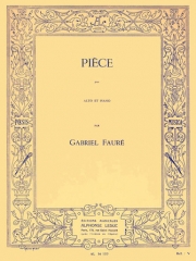 小品（ガブリエル・フォーレ） (ヴィオラ+ピアノ）【Pièce】