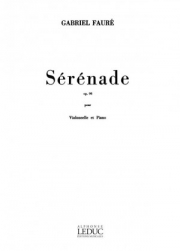 セレナーデ（ガブリエル・フォーレ） (チェロ+ピアノ）【Serenade】