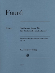 シシリエンヌ・Op.78（ガブリエル・フォーレ） (チェロ+ピアノ）【Sicilienne op. 78】