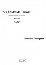 6つの苦労するエチュード  (アレクサンドル・チェレプニン)（ピアノ）【6 Etudes De Travail】
