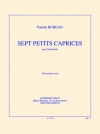 7つの短いカプリス（パトリック・ブルガン） (チェロ）【7 petits caprices】