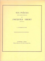 6つの小品（ジャック・イベール）（ハープ）【En Barque Le Soir】
