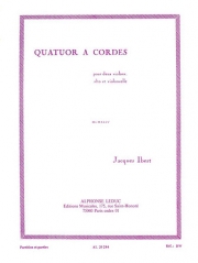 弦楽四重奏曲（ジャック・イベール）（弦楽四重奏）【Quatuor à Cordes】