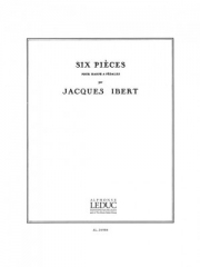 6つの小品（ジャック・イベール）（ハープ）【Six Pièces】