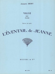ワルツ  (ジャック・イベール)（ピアノ）【Valse from the Ballet 'L'Eventail de Jeanne'】