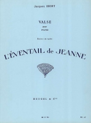 ワルツ  (ジャック・イベール)（ピアノ）【Valse from the Ballet 'L'Eventail de Jeanne'】