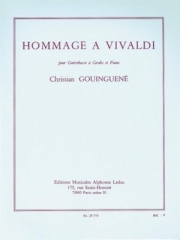 ヴィヴァルディを讃えて（クリスティアン・グアンゲーヌ） (ストリングベース+ピアノ）【Hommage A Vivaldi】