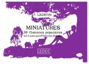 小品（Françoise Ligistin）（ソプラノリコーダー）【Miniatures】