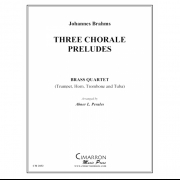 3つのコラール前奏曲 (ヨハネス・ブラームス) (金管四重奏)【Three Chorale Preludes】