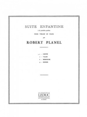 コンテ（ロベール・プラネル）（ヴァイオリン+ピアノ）【Suite Enfantine No.1: Conte】