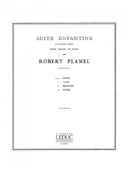 コンテ（ロベール・プラネル）（ヴァイオリン+ピアノ）【Suite Enfantine No.1: Conte】