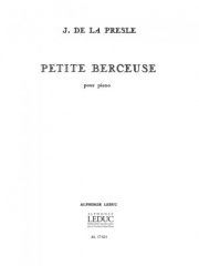 小さな子守歌  (ジャケ・ド・ラ・プレール)（ピアノ）【Petite Berceuse】