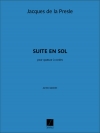 組曲・ト長調（ジャック・イベール）（弦楽四重奏）【Suite In G】