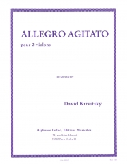 アレグロ・アジタート（デビッド・クリヴィツキー）  (ヴァイオリンニ重奏)【Allegro Agitato】