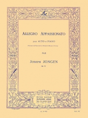 アレグロ・アパッショナート・Op.79（ジョセフ・ジョンゲン） (ヴィオラ+ピアノ）【Allegro Appassionato Op79】